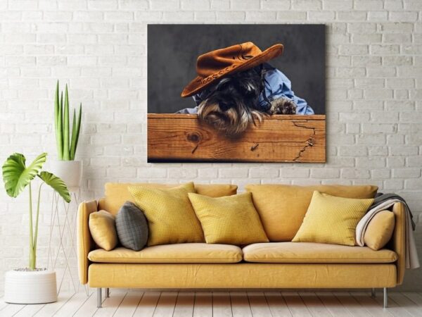 Une image d'un chien dans une casquette – Image 3