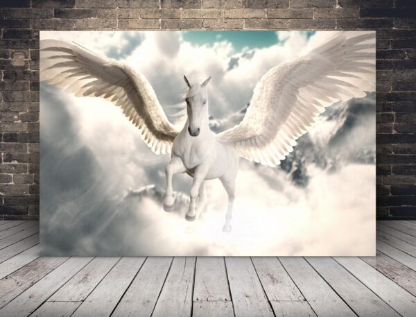 Image d'un cheval ailé