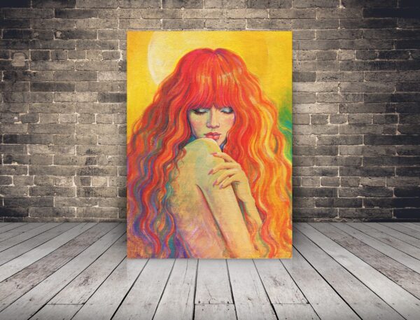 Photo d'une belle rousse