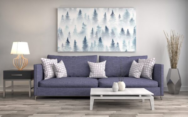 Forêt Aquarelle Peinture – Image 3