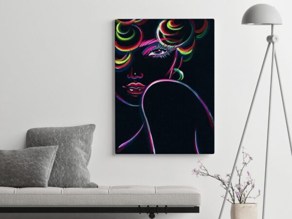 Une image d'une femme arc-en-ciel – Image 3