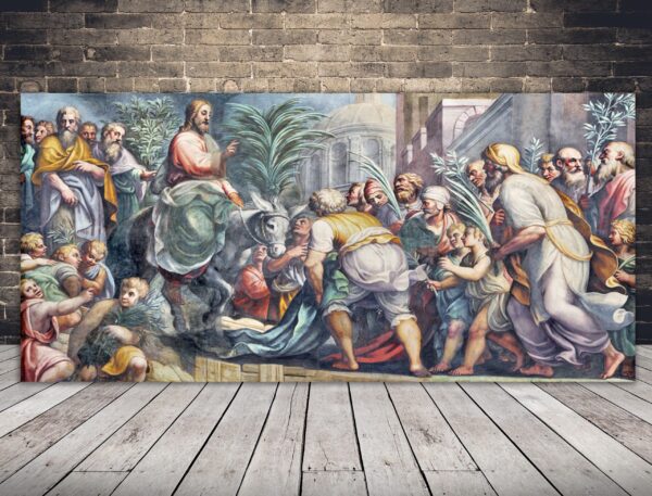 Peinture triomphale Entrée