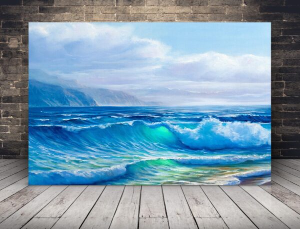 Image de la mer moderniste