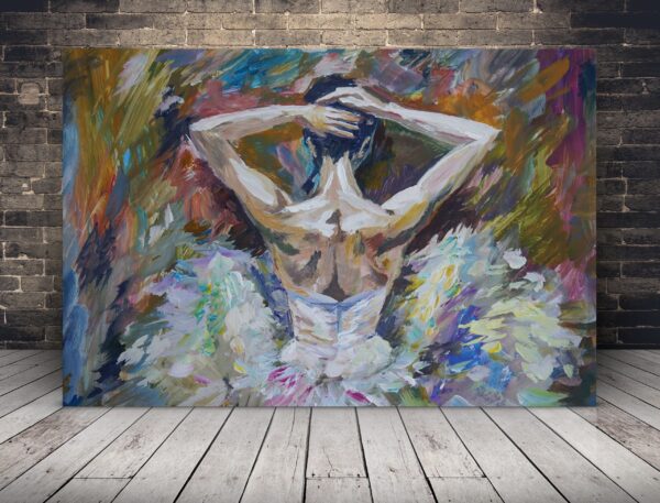 Image de ballerine acrylique