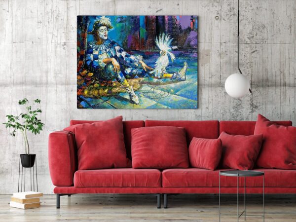 Image d'un personnage avec un perroquet – Image 3