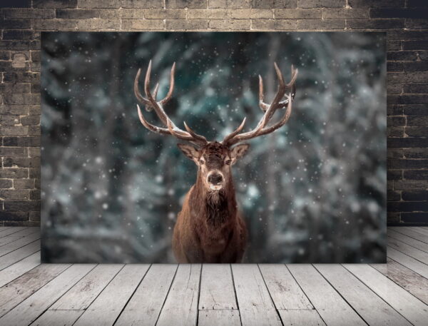 Une image d'un portrait d'un cerf