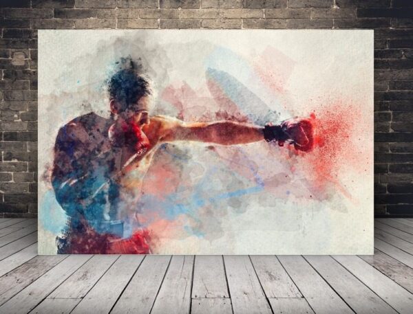 Photo de boxeur
