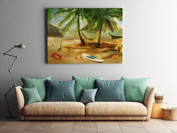 Une image d'une plage tropicale – Image 3