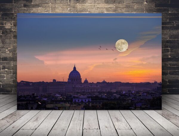 Image de la lune romaine