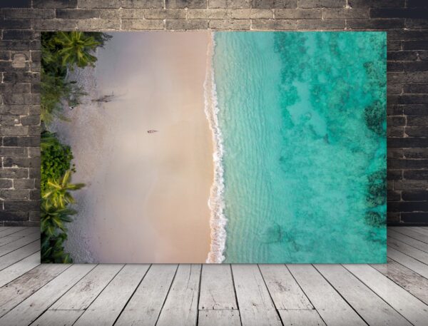 Image de la plage de la mer