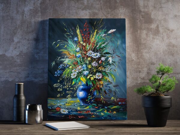 L'image de fleurs dans un vase – Image 3
