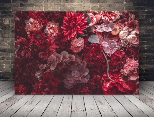 Une image d'une mer de fleurs