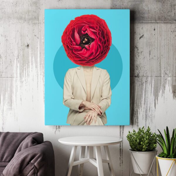 Une image d'une femme fleur – Image 3