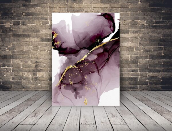 Image de violette et d'or