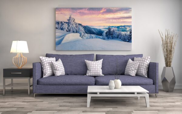 Image de montagne d'hiver – Image 3