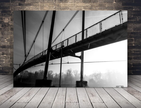 Image du pont en gris
