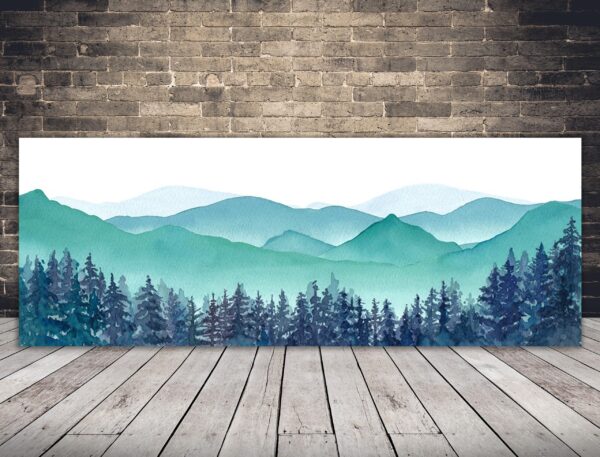 Image de longues montagnes