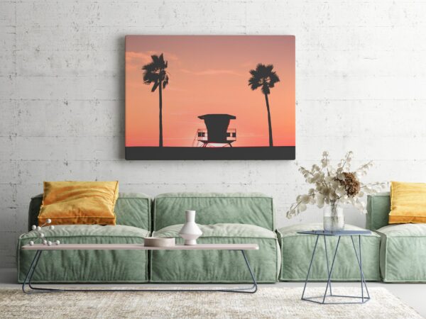 Image du coucher du soleil sur la plage – Image 3