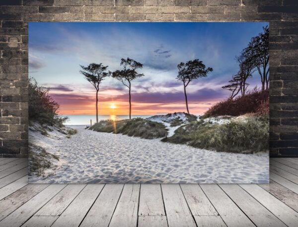 Image d'une plage à l'ouest
