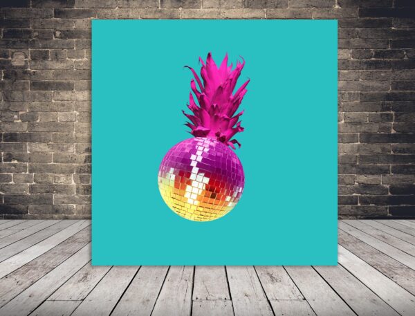 Une image d'une boule disco
