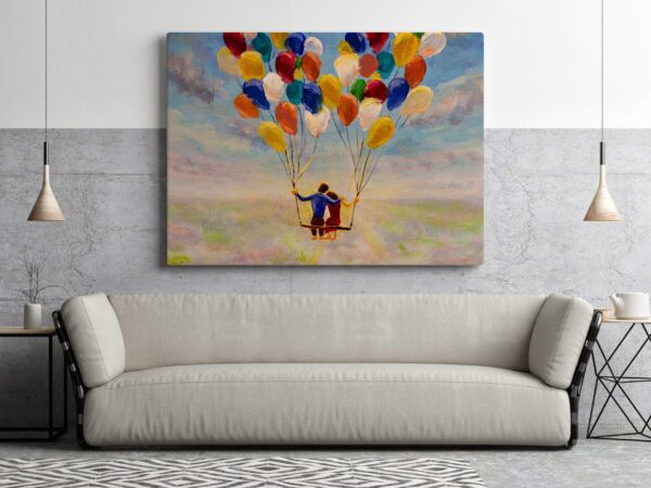 Image du vol en montgolfière de la Saint-Valentin – Image 3