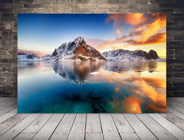 Image en couleur des glaciers