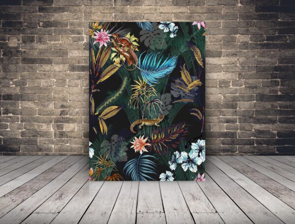 Une image d'un fond floral
