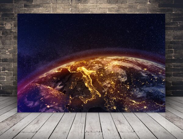 Image de la Terre vue de l'espace