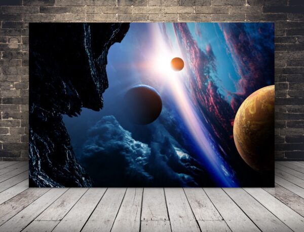 Image abstraite du cosmos