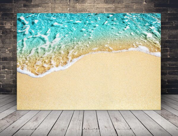 Photo de la mer turquoise