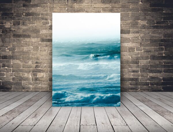 Photo de vagues de la mer