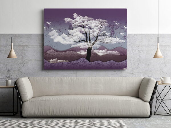 Image d'un arbre avec des oiseaux – Image 3