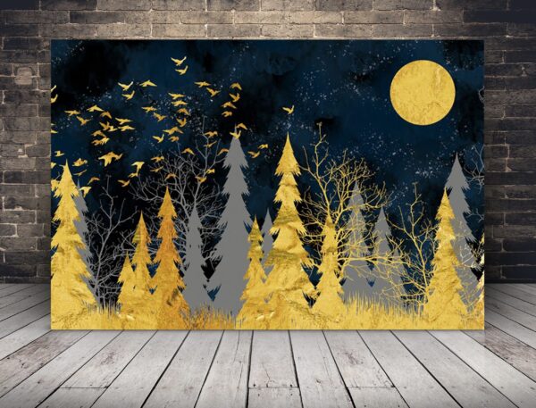 Image de la forêt sombre