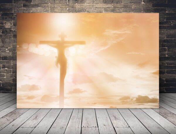 L'image de Jésus sur la croix