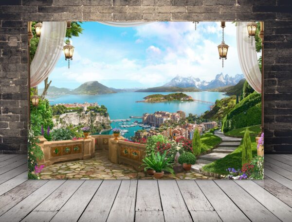 Le tableau Vue de la ville
