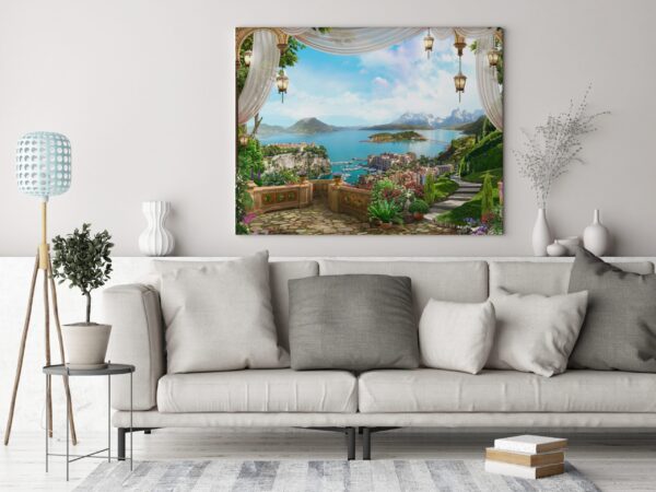 Le tableau Vue de la ville – Image 3