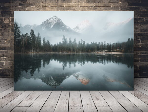 Image des eaux du lac