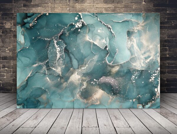 Image de vagues d'argent