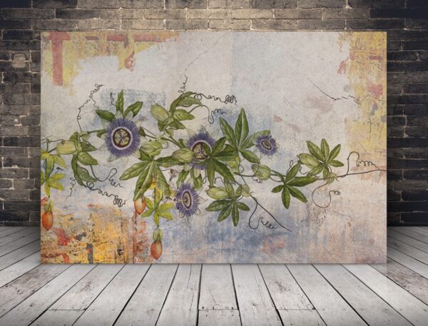 Une image d'une fleur de la passion
