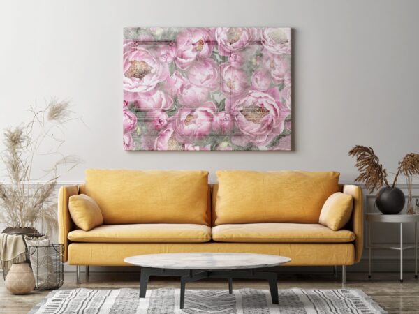 Image de pivoines sur le mur – Image 3