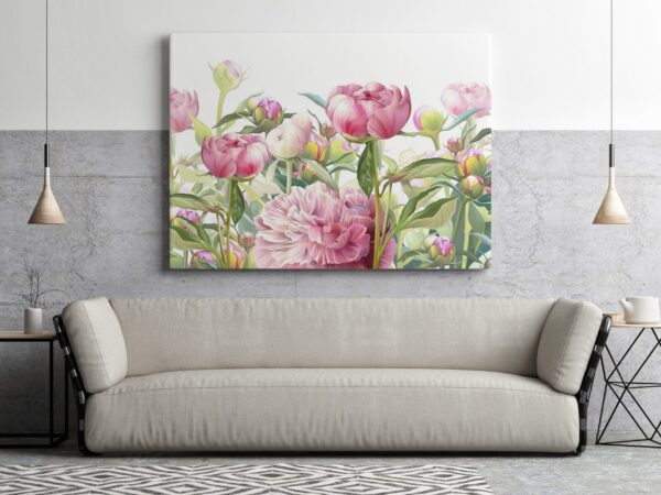 Une image de pivoines dans un pré – Image 3