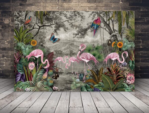 Une image d'une jungle tropicale