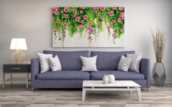 Une image d'une plante grimpante rose – Image 3