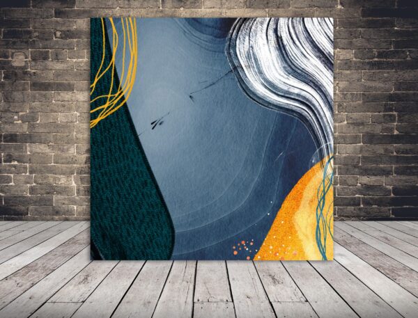 Image de vagues colorées