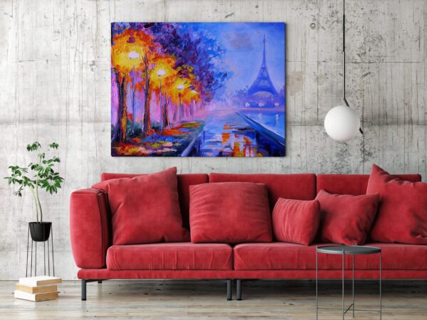 Peinture de paysage de Paris – Image 3