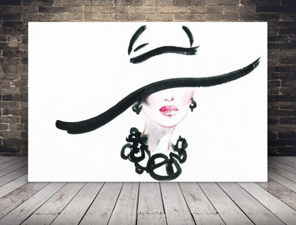 Photo d'une belle dame