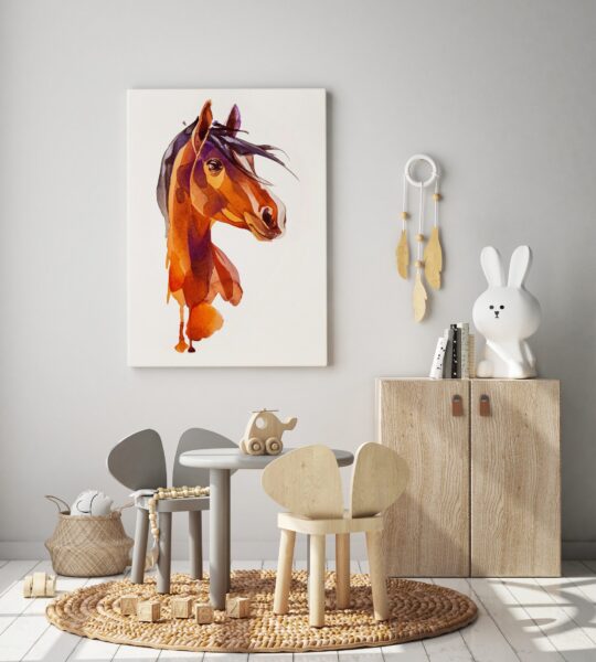 Une image d'un portrait de cheval – Image 3