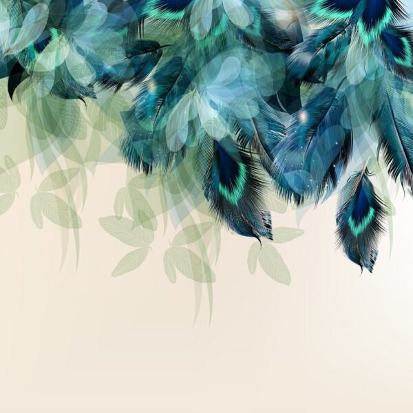 Image de plumes bleues – Image 2