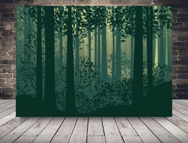 Image de la forêt mystérieuse
