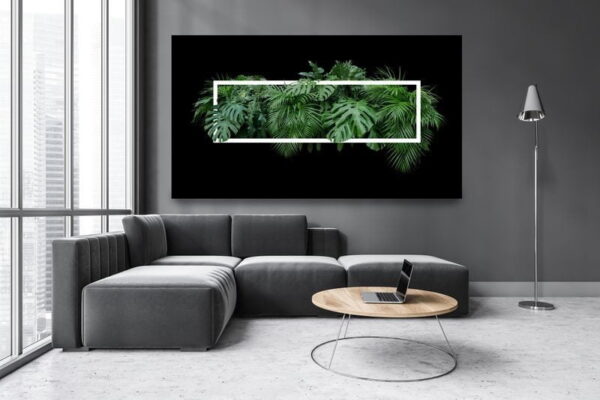 Feuilles d'image dans un cadre – Image 3